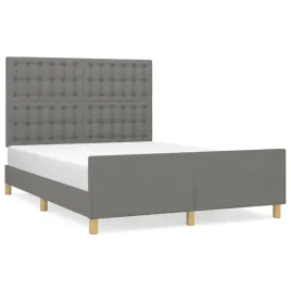 rama-lozka-z-zaglowkiem-ciemnoszary-203-x-146-x-118-128-cm