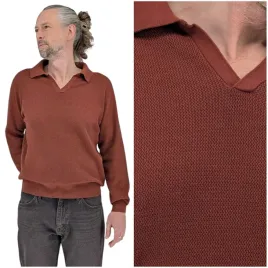 wrangler-polo-sweater-brazowy-sweter-bawelniany-meski-z-kolnierzem-m