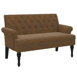 lawka-z-oparciem-brazowa-120x62x755-cm-sztuczny-zamsz