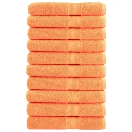 reczniki-premium-solund-10-szt-pomaranczowe-100x200-cm