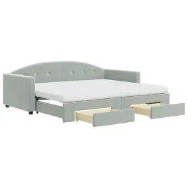 rozkladana-lezanka-z-szufladami-jasnoszara-222-x-100-x-75-cm