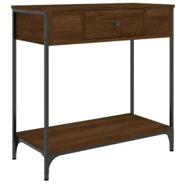 stolik-konsolowy-brazowy-dab-75x345x75-cm