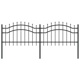 ogrodzenie-ogrodowe-z-wlocznia-czarne-239-x-75-cm-stal-malowana-prosz
