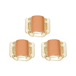 linziclip-klamry-mini-matt-peach-3-sztuki