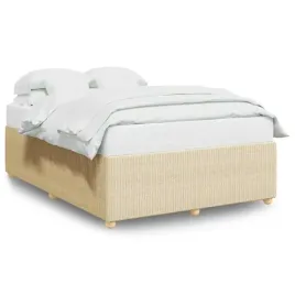 rama-lozka-kremowa-200-x-160-x-46-cm-z-tkaniny-poliestrowej