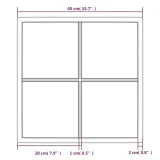 lustro-scienne-czarne-40x40-cm-metal-wysokosc-40-mm
