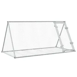 klatka-dla-krolika-srebrna-200x105x91-cm-stal-galwanizowana