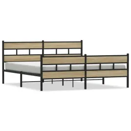 rama-lozka-metalowego-dab-sonoma-207-x-187-x-915-cm