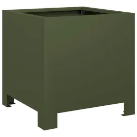 donica-ogrodowa-oliwkowozielona-30x30x30-cm-stalowa
