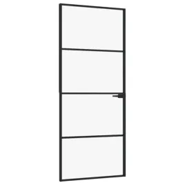 drzwi-wewnetrzne-czarne-83x2015-cm-szklo-i-aluminium