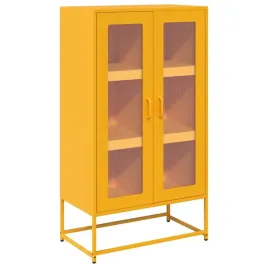 komoda-wysoka-musztardowo-zolta-68x39x123-cm-stal
