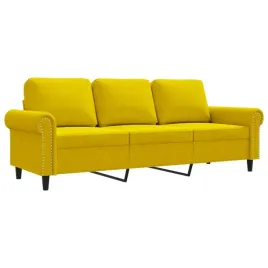 sofa-3-osobowa-zolty-180-cm-tapicerowana-aksamitem