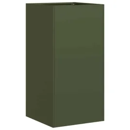 donica-oliwkowa-40x40x80-cm-stal-walcowana-na-zimno