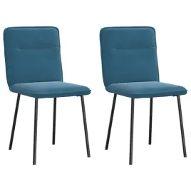 krzesla-stolowe-2-szt-niebieskie-aksamitne