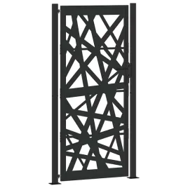 brama-ogrodowa-czarna-105x205-cm-stalowa-konstrukcja-swietlna