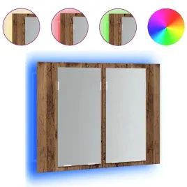 szafka-lazienkowa-z-lustrem-stare-drewno-60x12x45-cm