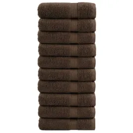 reczniki-premium-solund-10-szt-brazowe-100x150-cm