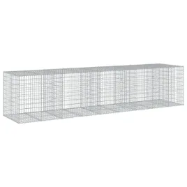 kosz-gabionowy-z-pokrywa-450x100x100-cm-galwanizowane-zelazo