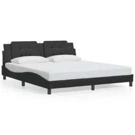 rama-lozka-z-zaglowkiem-czarna-218-x-185-x-745-cm-pasujacy-matera
