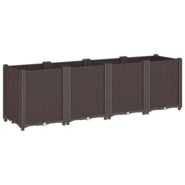 donica-ogrodowa-brazowa-160x40x53-cm-pp