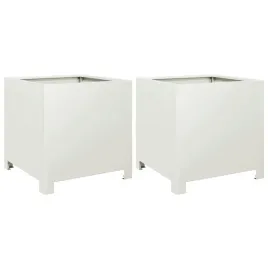 donice-ogrodowe-2-szt-biale-40x40x40-cm-stalowe