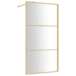 scianka-prysznicowa-przezroczyste-szklo-esg-zlota-100x195-cm