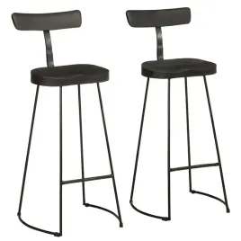 hokery-barowe-2-szt-czarny-49x43x103-cm-drewno-lite-mango