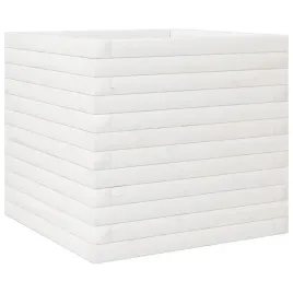 donica-ogrodowa-biala-50x50x455-cm-lite-drewno-sosnowe