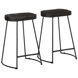 hokery-barowe-2-szt-czarny-45x40x62-cm-drewno-lite-mango