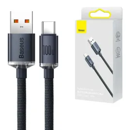 kabel-usb-do-usb-c-baseus-crystal-shine-100w-1-2m-czarny