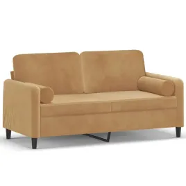 2-osobowa-sofa-z-poduszkami-brazowa-140-cm-aksamit