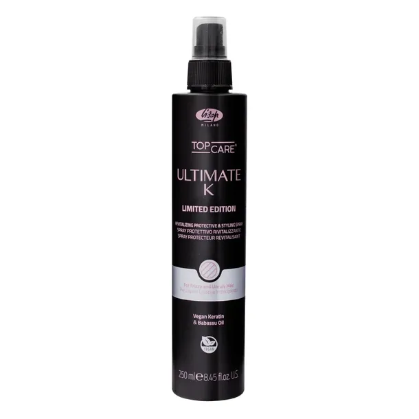 Lisap Ultimate - Wygładzający Spray Termoochronny Black 250 ml