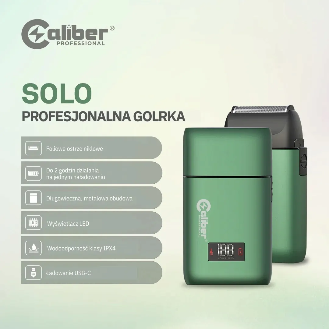caliber-solo-shaver-golarka-stan-nowy