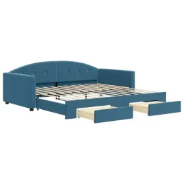 rozkladana-lezanka-z-szufladami-222-x-110-x-75-cm-niebieska-aksamit