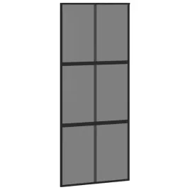 drzwi-przesuwne-czarne-90x205-cm-szklo-hartowane-aluminium