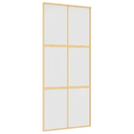 drzwi-przesuwne-zlote-90x205-cm-mrozone-szklo-esg-aluminium