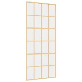 drzwi-przesuwne-zlote-90x205-cm-przezroczyste-szklo-esg