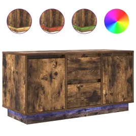 szafka-rtv-z-oswietleniem-led-dab-wedzony-100x41x50-cm