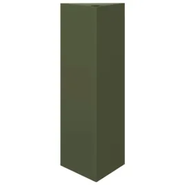 donica-ogrodowa-oliwkowa-trojkatna-30x26x75-cm-stal