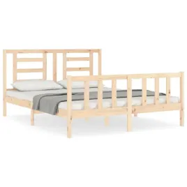 lozko-drewniane-sosnowe-2055-x-1655-x-100-cm-surowe-z-wezglowiem