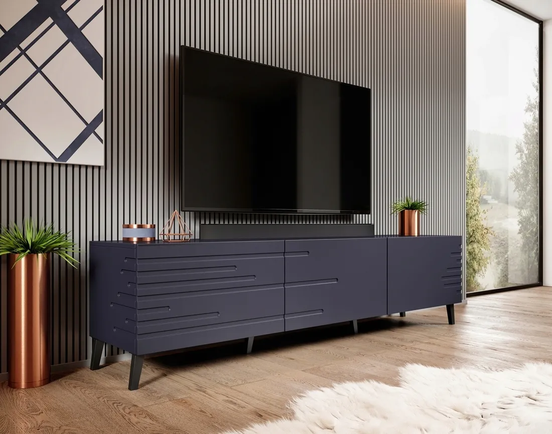 komoda-rtv-vano-wave-blue-stan-nowy