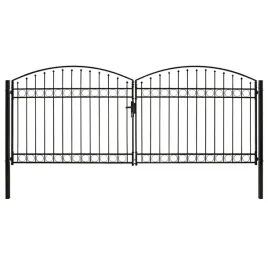 brama-ogrodzeniowa-podwojna-zaokraglona-stal-400x175-cm