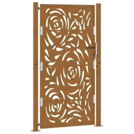 brama-ogrodowa-105x180-cm-stal-nierdzewna-wzor-plomienia