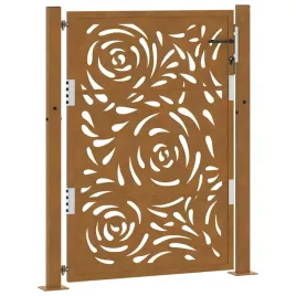 brama-ogrodowa-105x130-cm-stal-nierdzewna-wzor-plomienia