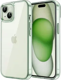 plecki-etui-iphone-15-61-matowe-przezroczyste-zielone-ultra-slim-jetech