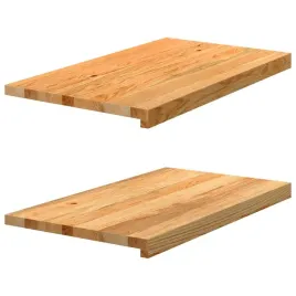 parapety-2-szt-jasnobrazowy-70x40x2-cm-lite-drewno-debowe