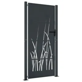 brama-ogrodowa-z-galwanizowanej-stali-antracytowa-105-x-205-cm