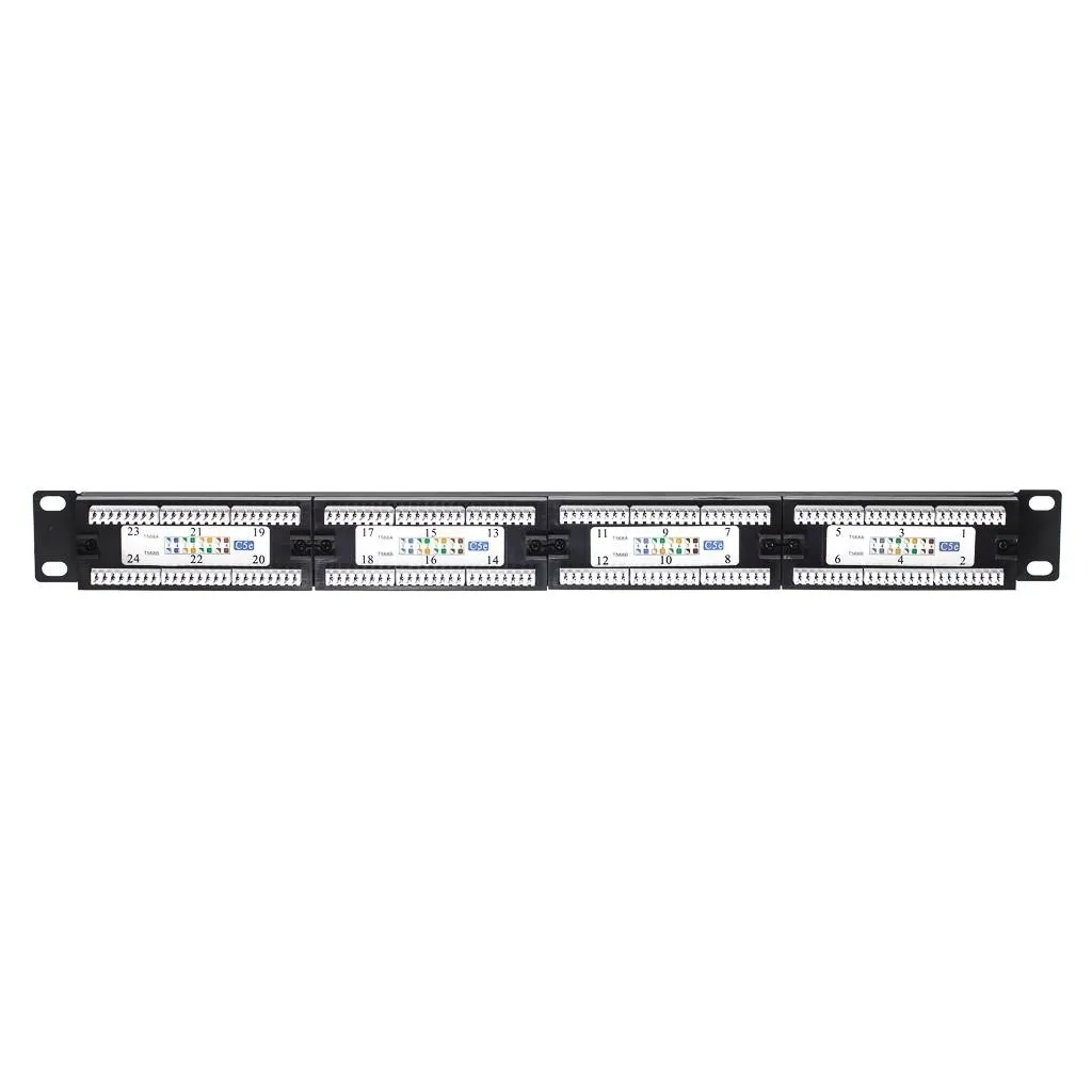 patch-panel-netrack-19-24-porty-kat-5e-u-czarny-patchpanel-stan-nowy