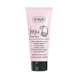 ziaja-jeju-biale-mydlo-do-twarzy-przeciw-sebum-z-nuta-mango-kokosa-i-papai