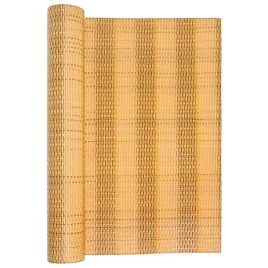 parawan-balkonowy-jasnobrazowy-500x100-cm-polirattan